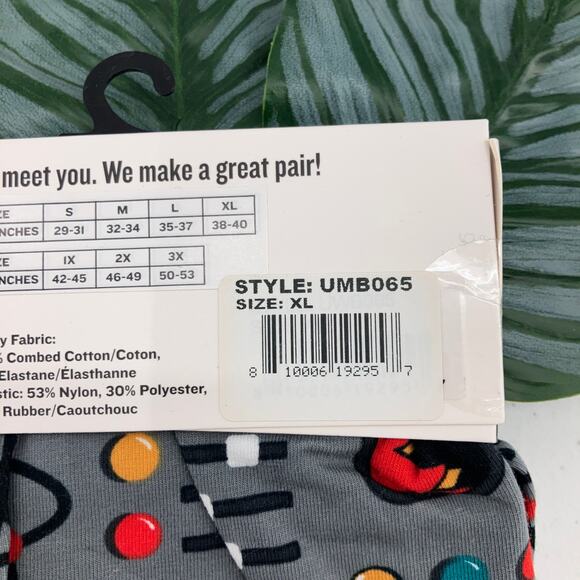 Sock It To Me Gray Black Science Genius Tech Atom Stretch Novelty Boxer Brief - Picture 7 of 7